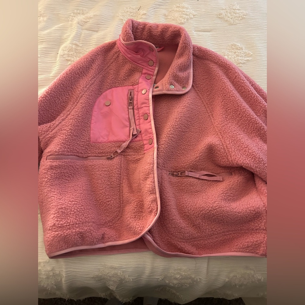 Pink jacket - size small